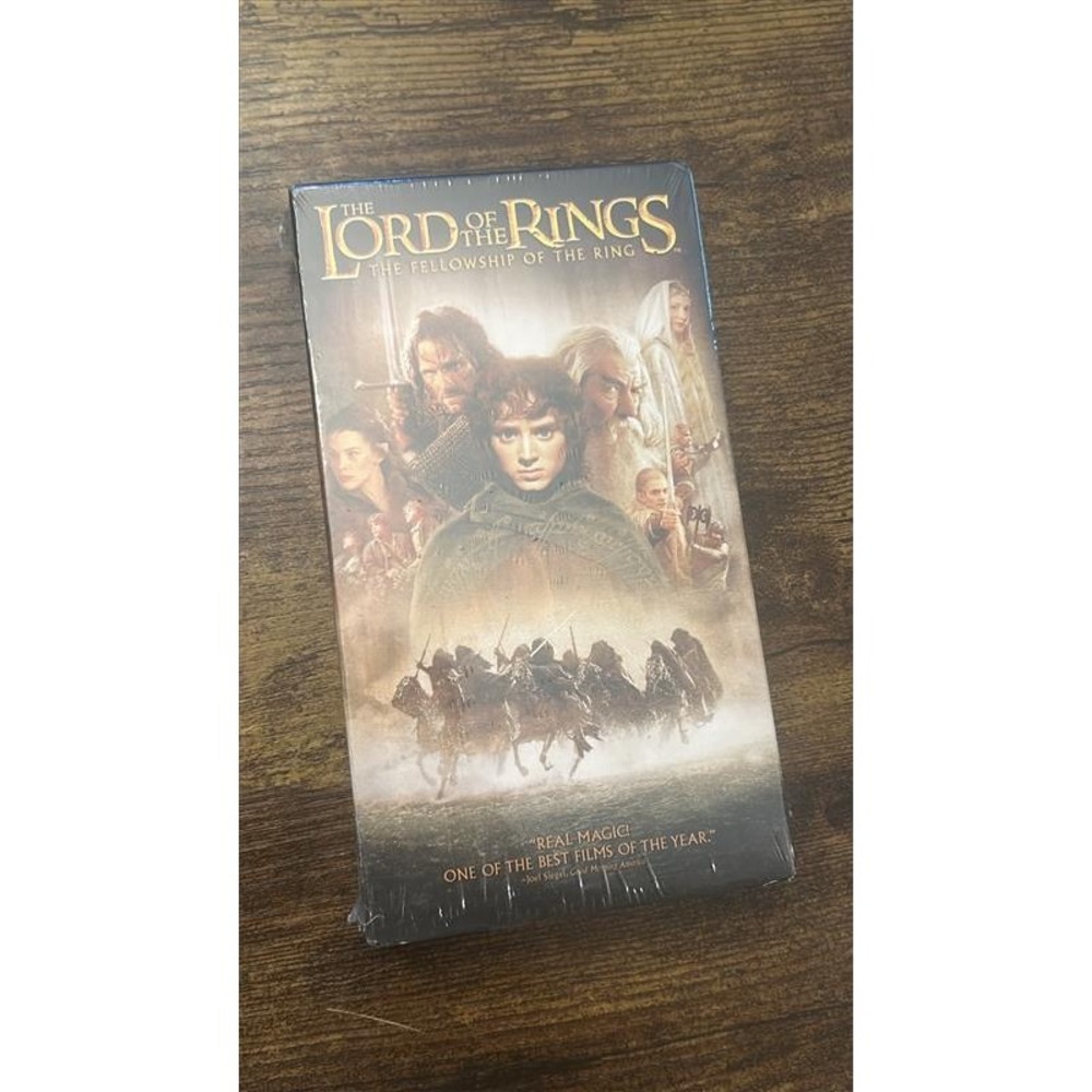 The Lord of the Rings The Fellowship of the Ring VHS New Sealed 2001 Movie